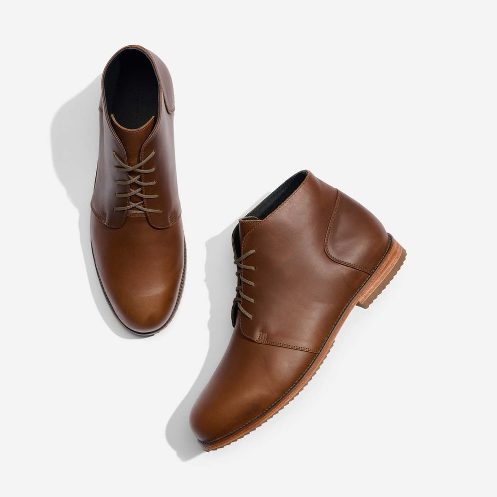 NEW Nisolo Men’s chukka boot tobacco size 10
